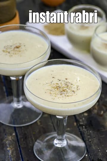 Instant Rabri Recipe (Quick Rabdi)