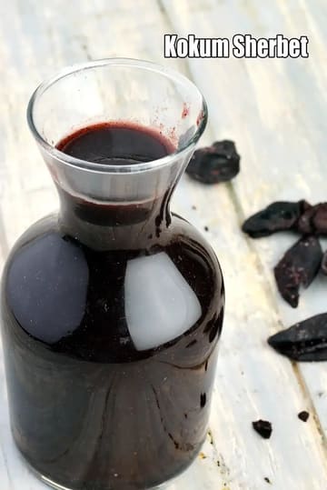 Kokum Juice Recipe (Kokum Sherbet)