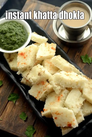 Instant Khatta Dhokla Recipe