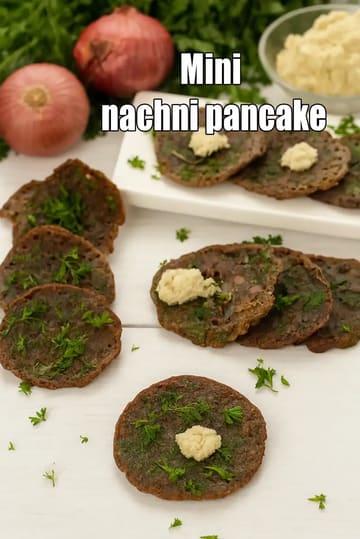Nachni Pancake Recipe (Ragi Pancake)