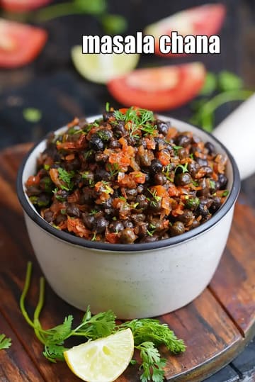 Masala Chana Recipe (Green Chick Peas Chaat)