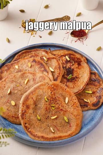 Jaggery Malpua Recipe (Wheat Flour Jaggery Malpua)