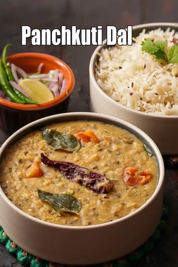Panchkuti Dal Recipe (Panchratan Dal)