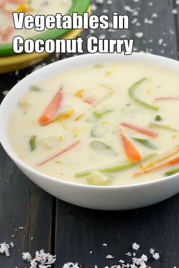 Vegetables In Coconut Curry Recipe