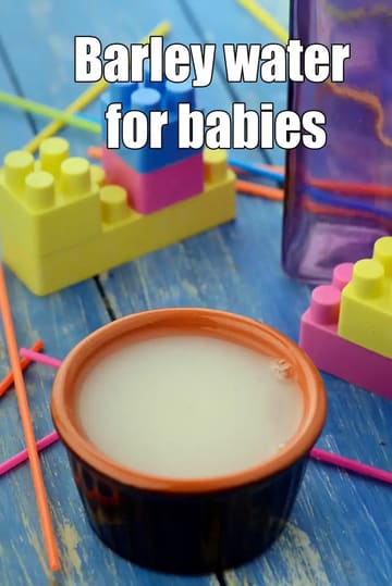 Barley Water For Babies Recipe