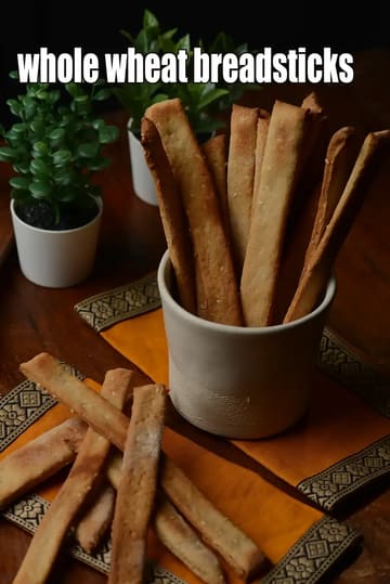 Whole Wheat Breadsticks Recipe