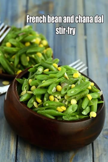 French Bean And Chana Dal Stir-Fry Recipe (Beans Poriyal)