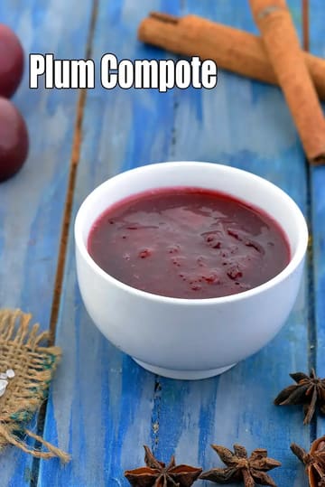 Plum Compote Recipe (Caramelized Plum & Spice Dessert Sauce)