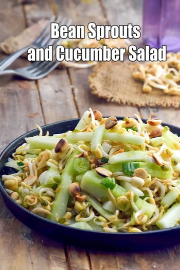 Bean Sprouts Cucumber Salad Recipe