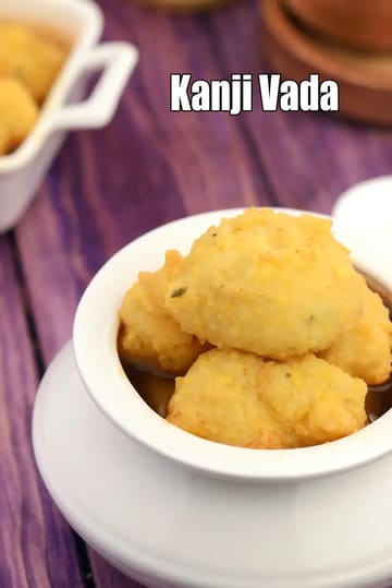Kanji Vada Recipe (Rajasthani Kanji Vada)