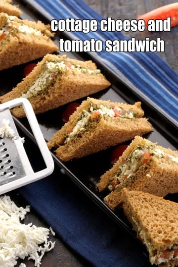 Cottage Cheese And Tomato Sandwich Recipe