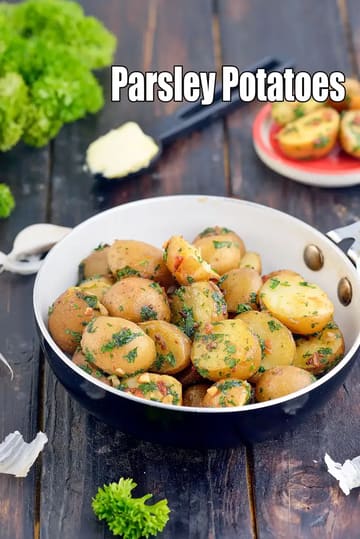 Parsley Potatoes Recipe (Savory Stir-Fried Baby Potatoes)