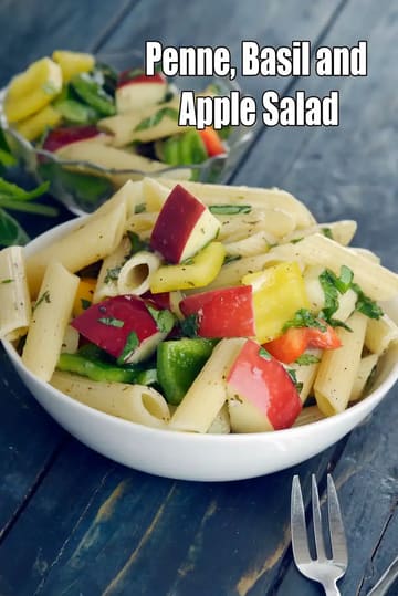 Penne Recipe (Basil And Apple Salad)
