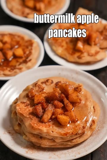 Buttermilk Apple Pancakes Recipe