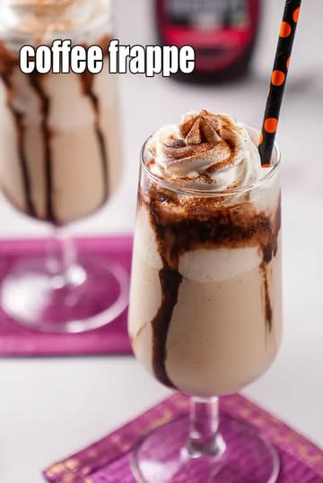 Coffee Frappe Recipe (Cold Coffee Frappe)
