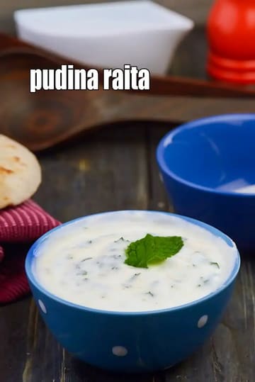 Pudina Raita Recipe (Mint Raita)