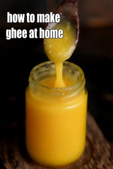 How To Make Ghee At Home Recipe (How To Make Ghee From Milk)