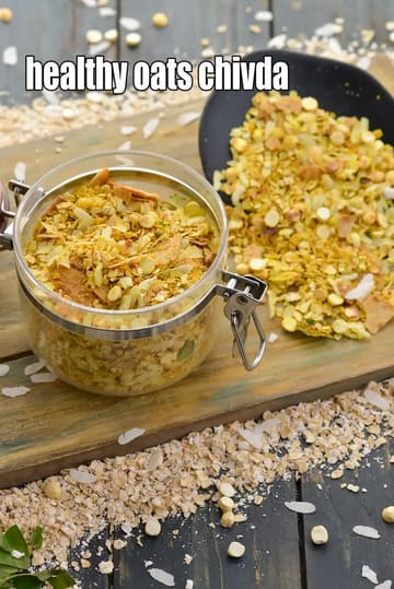 Oats And Poha Chivda Recipe (Oats Chivda)