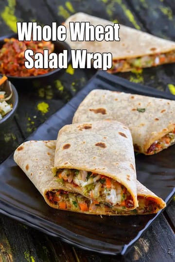 Whole Wheat Vegetable Wrap Recipe