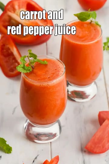 Carrot And Red Pepper Juice Recipe