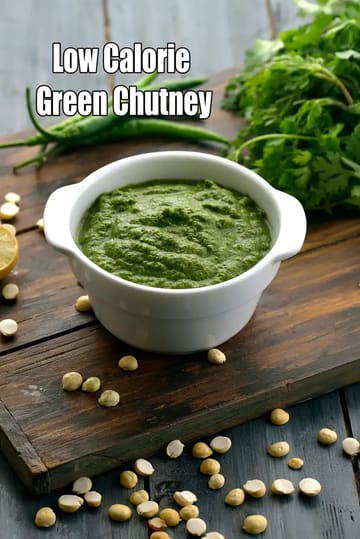 Low Calorie Green Chutney Recipe