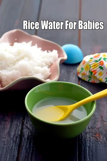 Rice Water For Babies Recipe