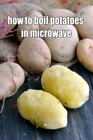 How To Boil Potatoes in A Microwave