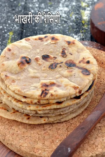 bhakri recipe | whole wheat bhakri | soft Gujarati Bhakri |