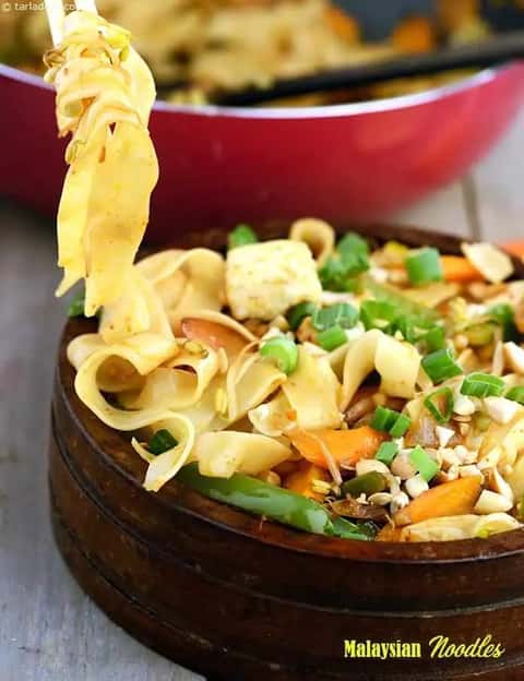 મલેશિયન નૂડલ્સ રેસીપી