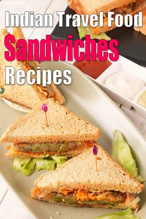 Indian Travel Food Sandwiches