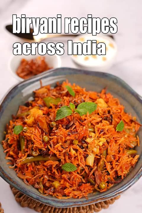 biryani recipes across India