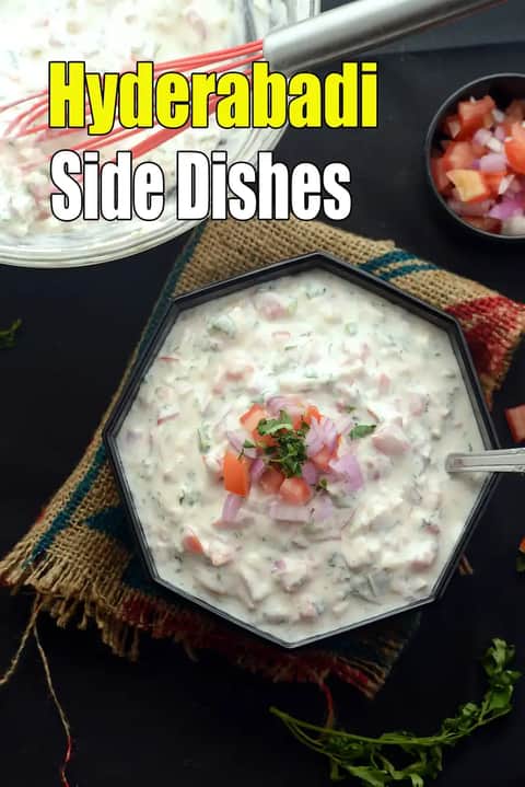 Hyderabadi Side Dishes/Accompaniments