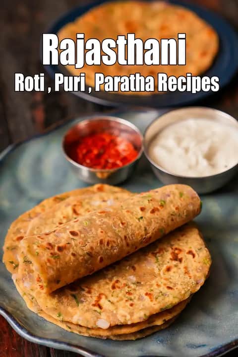 Rajasthani Roti / Puri / Paratha