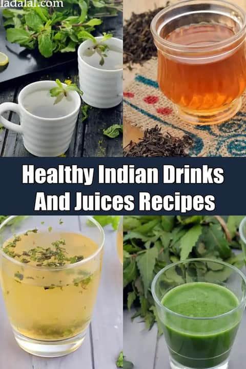 Healthy Indian Drinks and Juices