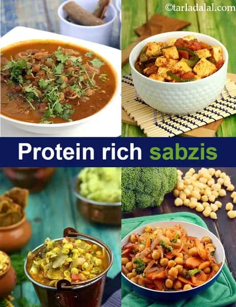 High Protein Sabzis