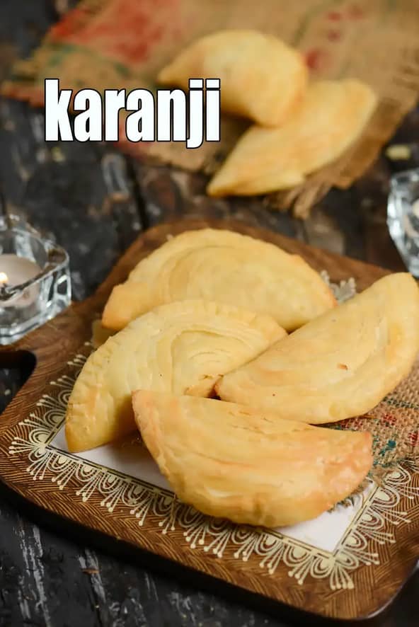 Karanji Recipe (Maharashtrian Karanji)