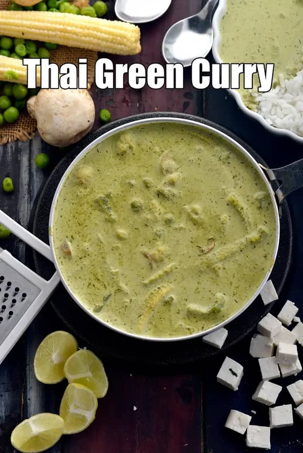 Vegetarian Thai Green Curry Recipe