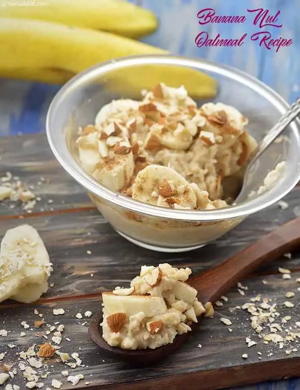 Banana Nut Oatmeal Recipe (Healthy Breakfast)