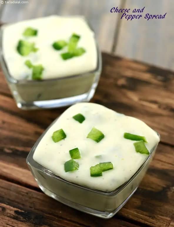 Cheese And Pepper Spread Recipe (Sandwich Recipes)