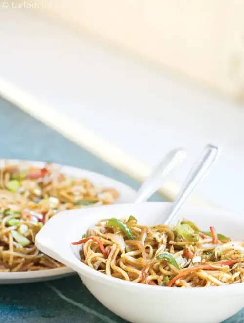Hakka Noodles ( Cooking With Kids ) Recipe