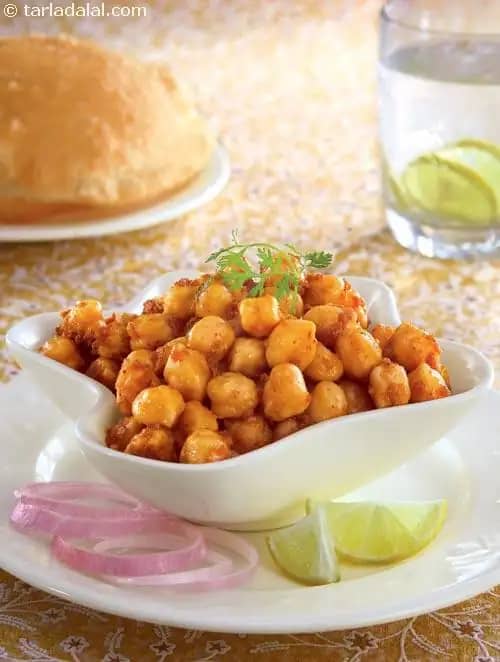 Kadhai Chole Recipe