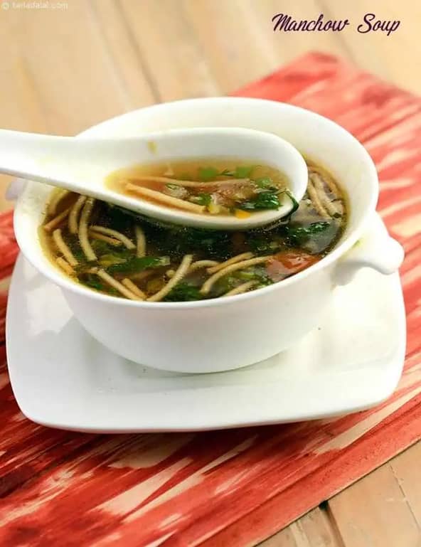 Manchow Soup ( Mumbai Roadside Recipes ) Recipe