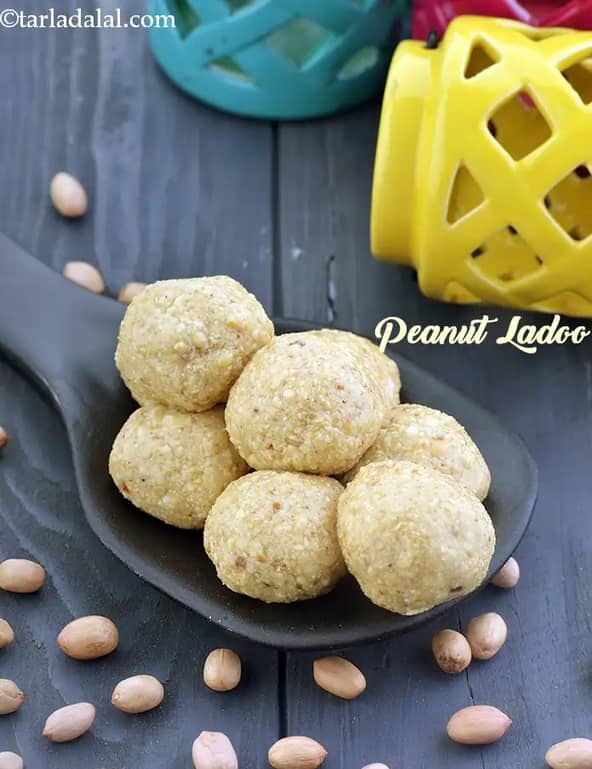 Peanut Ladoo Recipe (Singdana Ladoo)