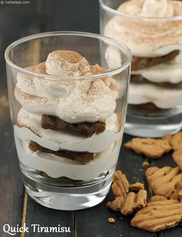 Quick Tiramisu Recipe (Easy Tiramisu Without Alcohol)