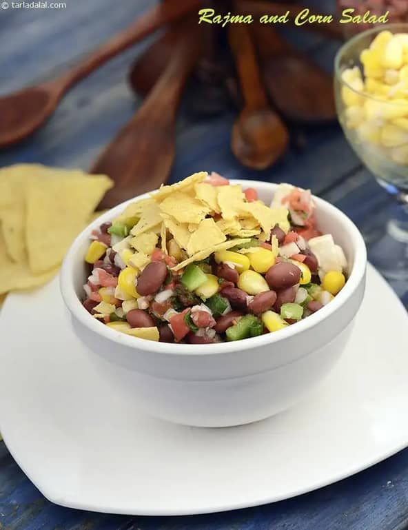 Rajma And Corn Salad Recipe