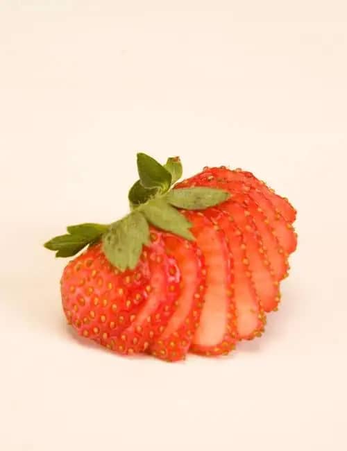 Strawberry Fan ( Fruit Carvings) Recipe