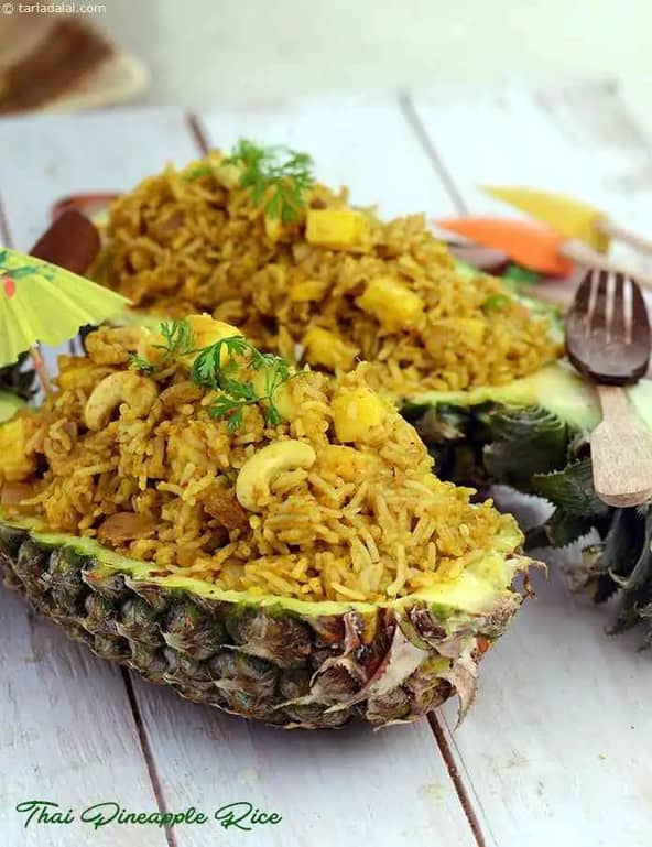 Thai Pineapple Rice Recipe (Thai Recipes)
