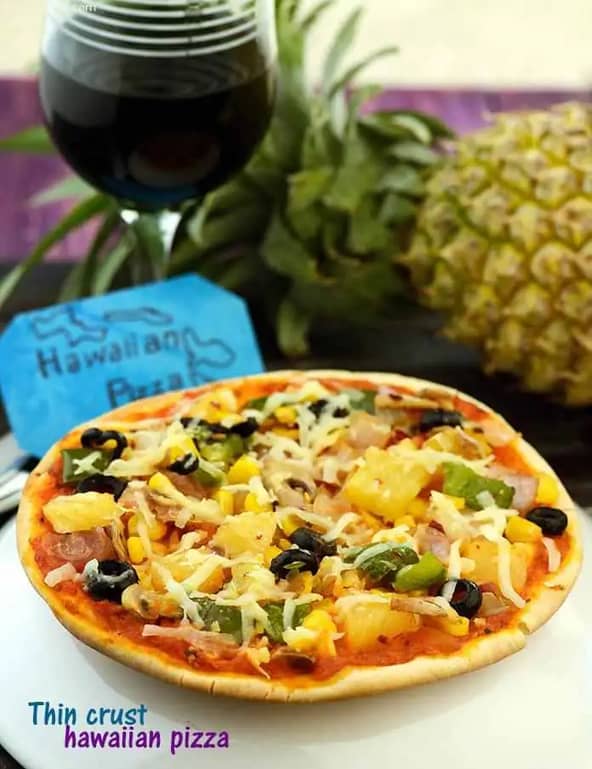 Thin Crust Hawaiian Pizza Recipe