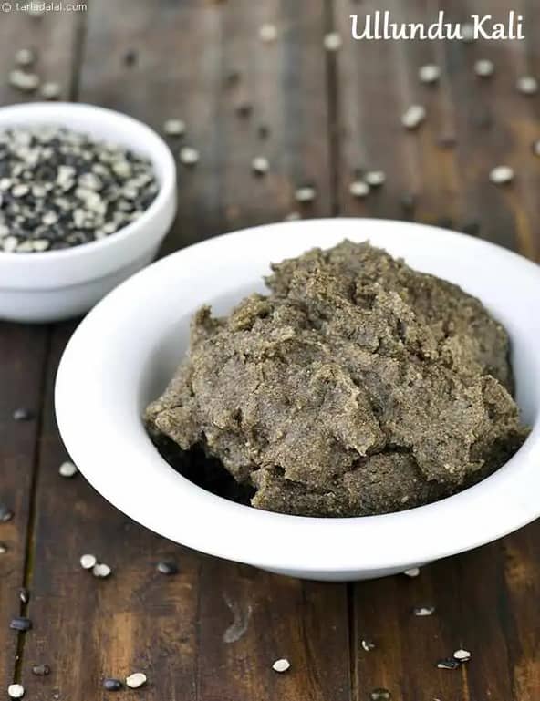 Ullundu Kali Recipe (Black Gram Dal Porridge)