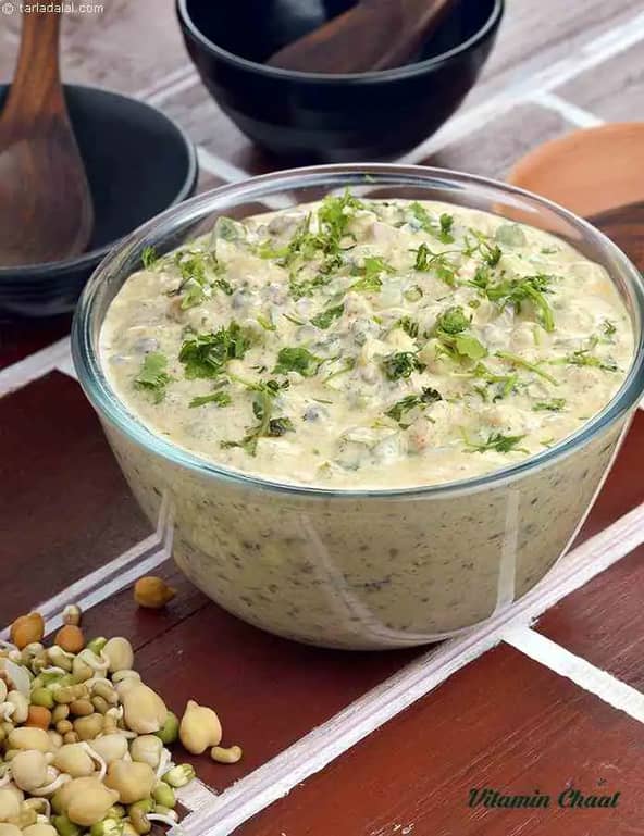 Vitamin Chaat Recipe (Vitamin Chaat Bhel)